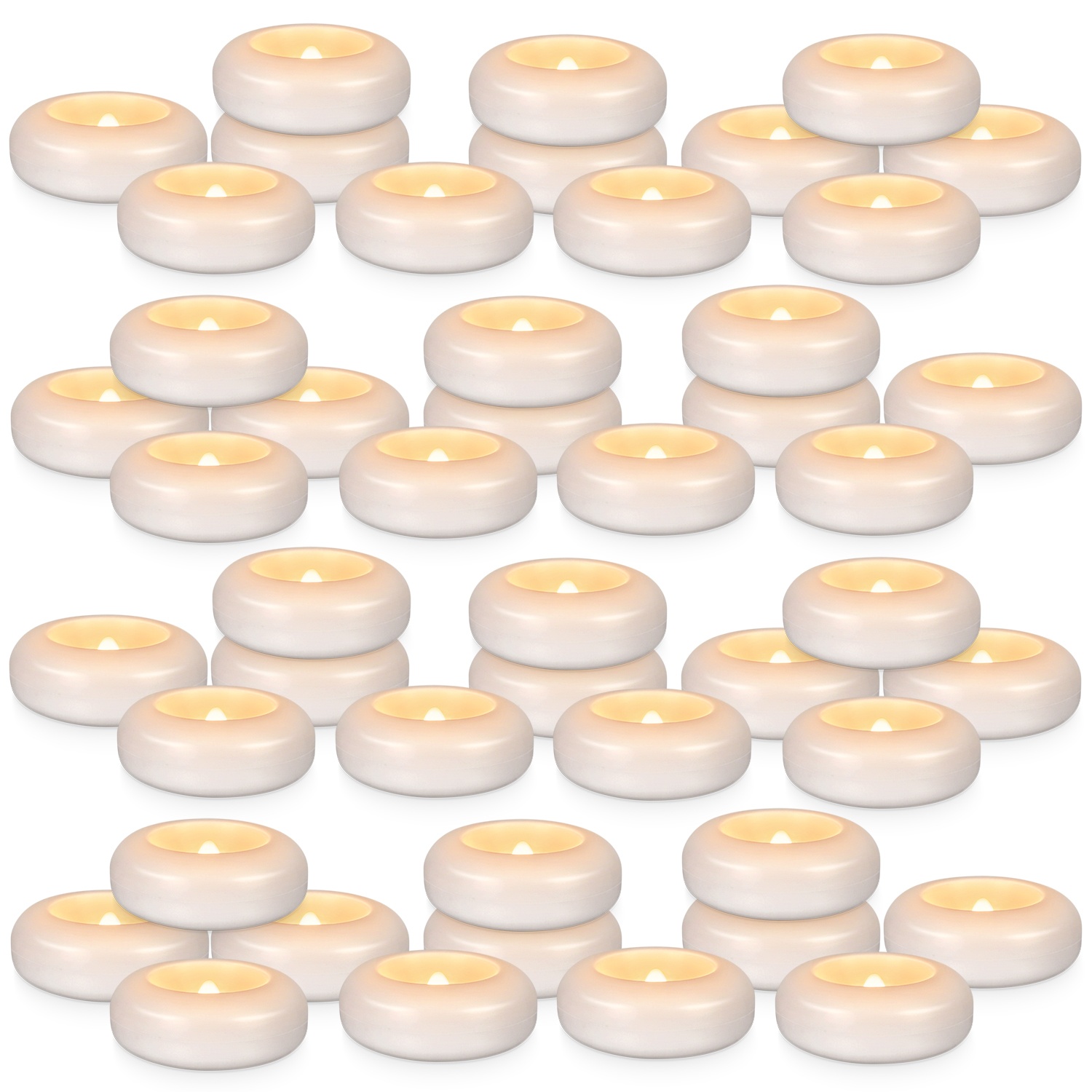 48 LED Floating Candles, 3-inc - Decor Lighting Hours 评论和价格