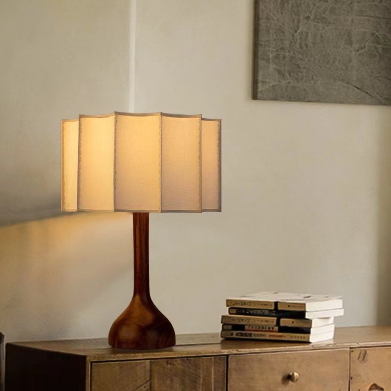 Wabi Sabi Style Wooden Standin - Floor Lamp Tripod 评论和价格