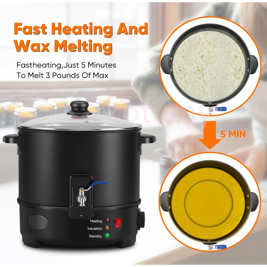 EU US Plug Electric Melting Ca - Wax Melter Electric 评论和价格