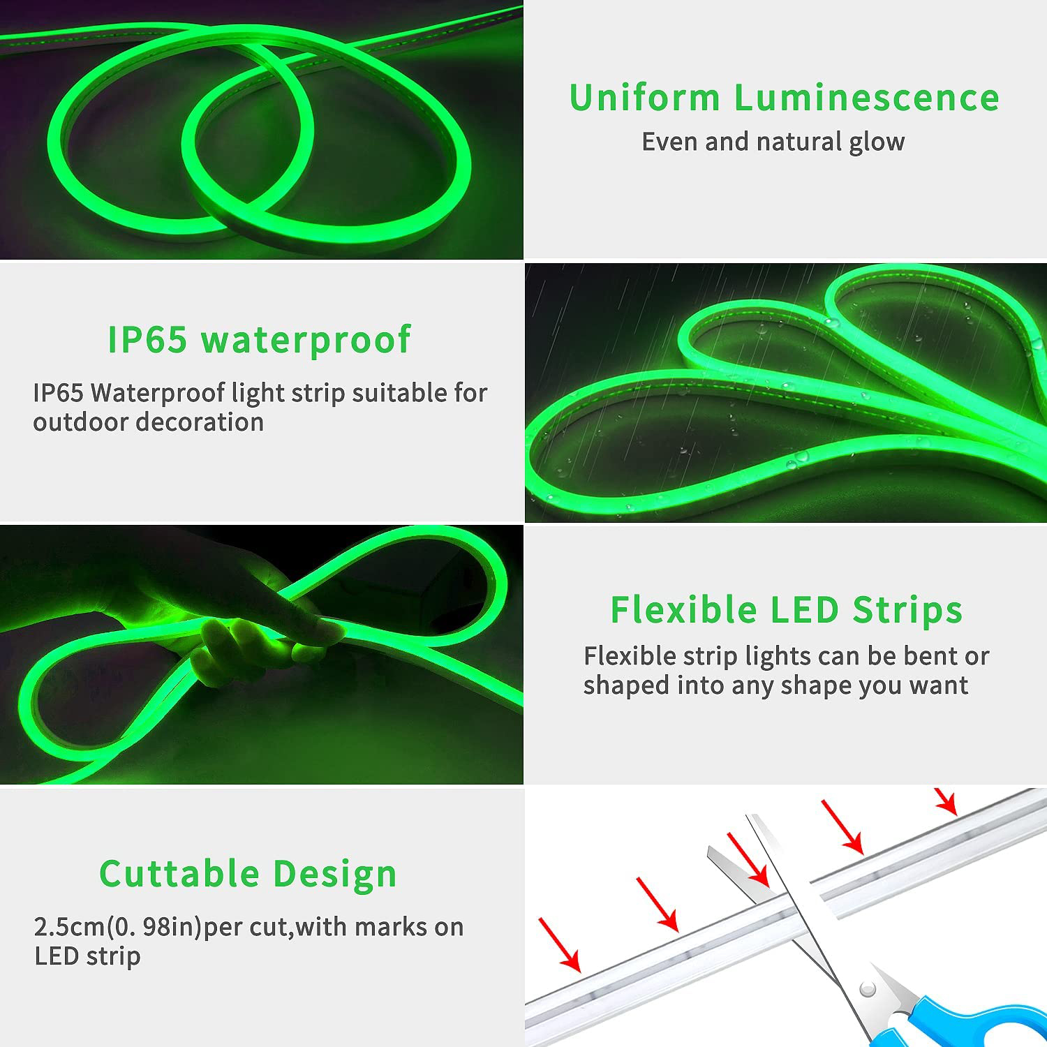 RGB Led Strip Lights USB 5V Wa - Decor Lighting Hours 评论和价格