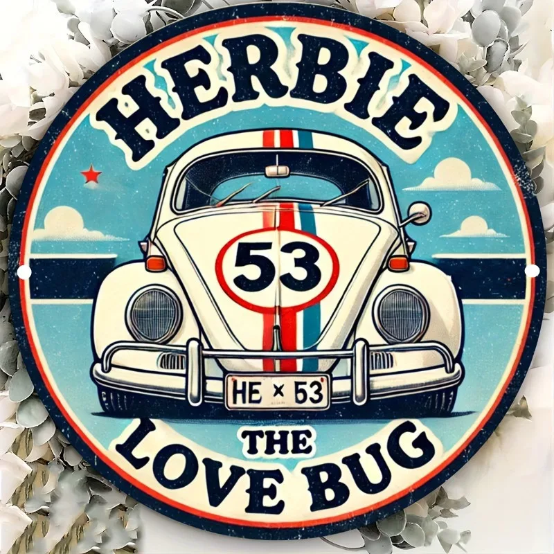 Vintage Herbie Love Bug Metal  - Lighting Bug Decor 评论和价格