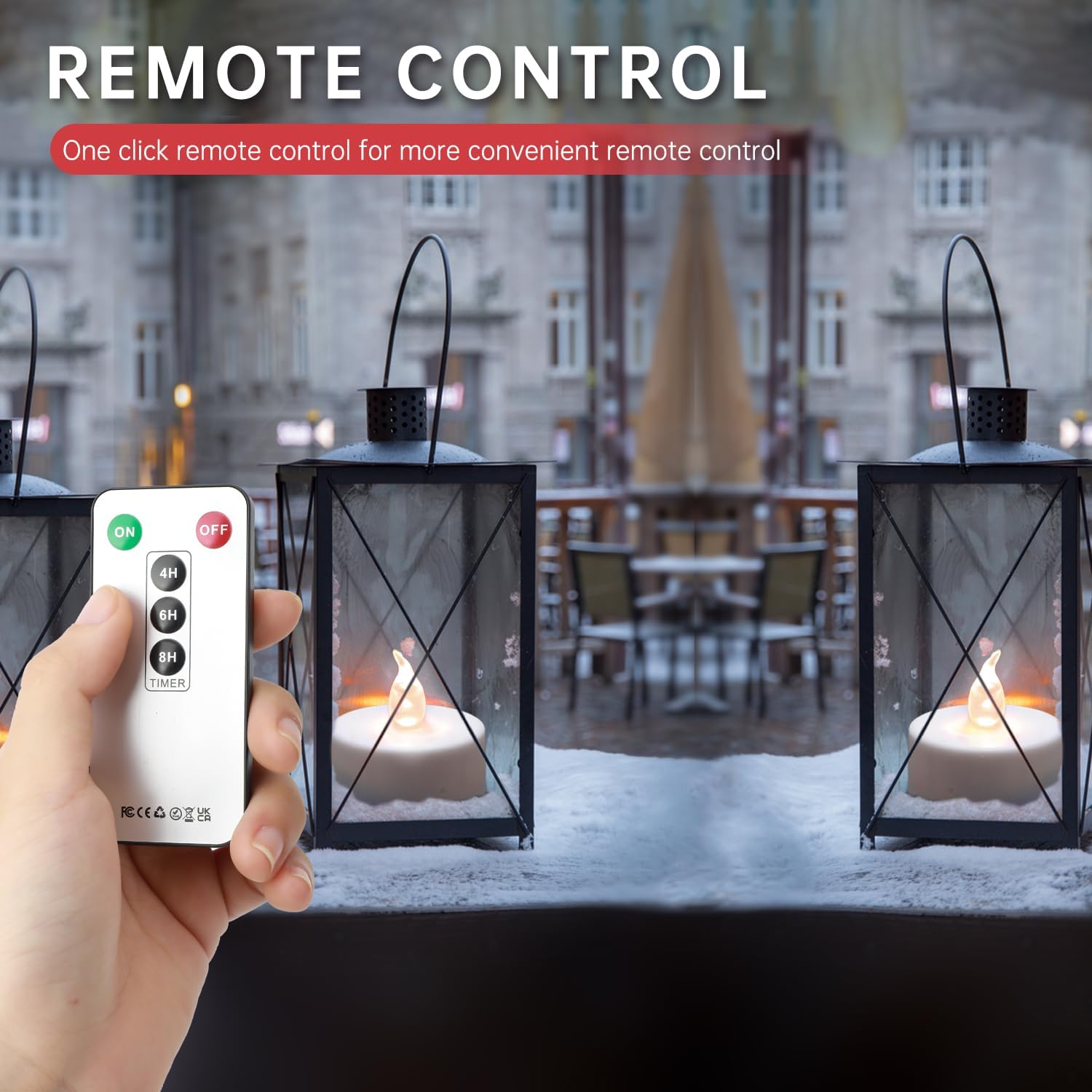 12 Pack Remote LED Tea Lights, - Decor Lighting Pack 评论和价格