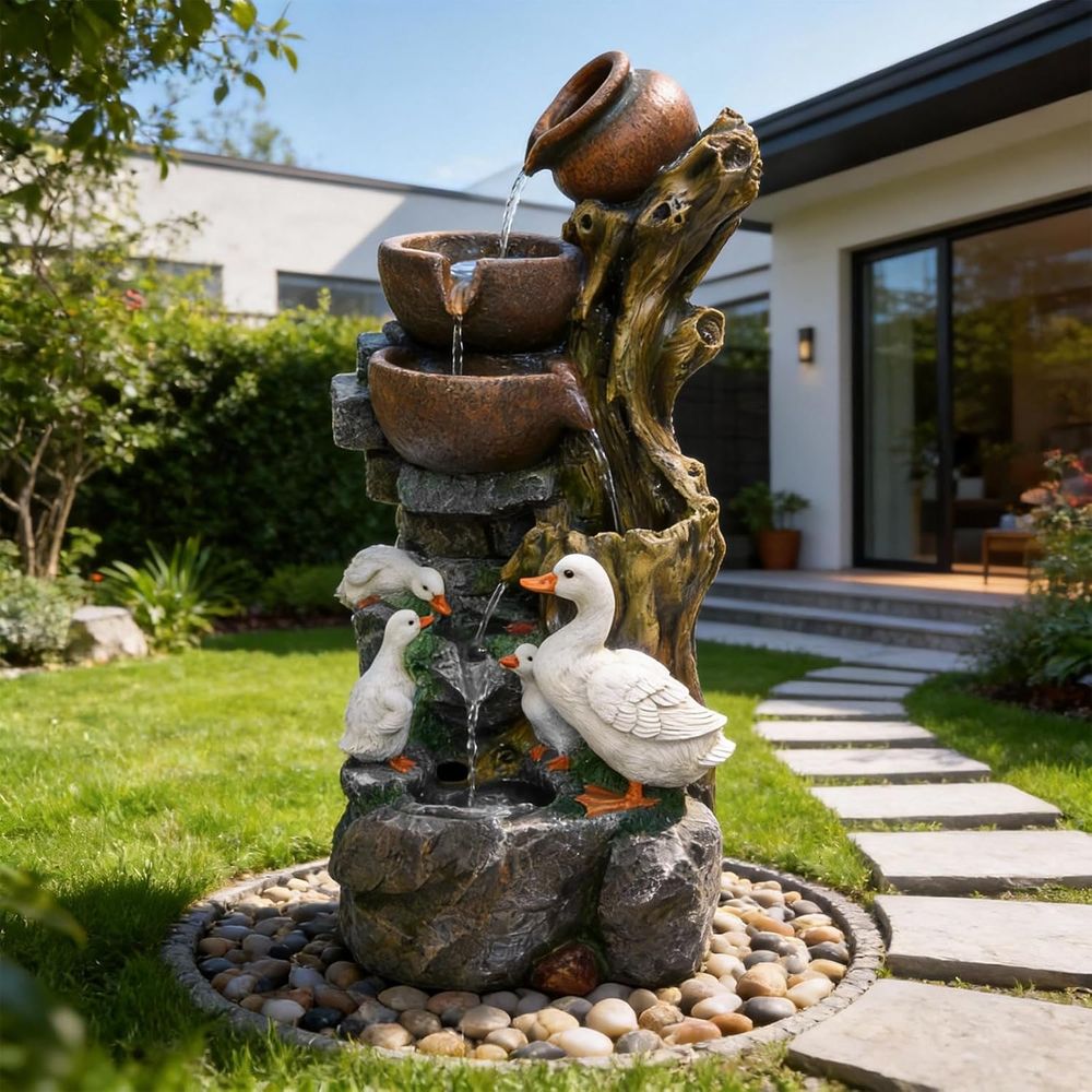 6-Tier Cascading Tree Trunk Fo - Lighting Tree Decor 评论和价格
