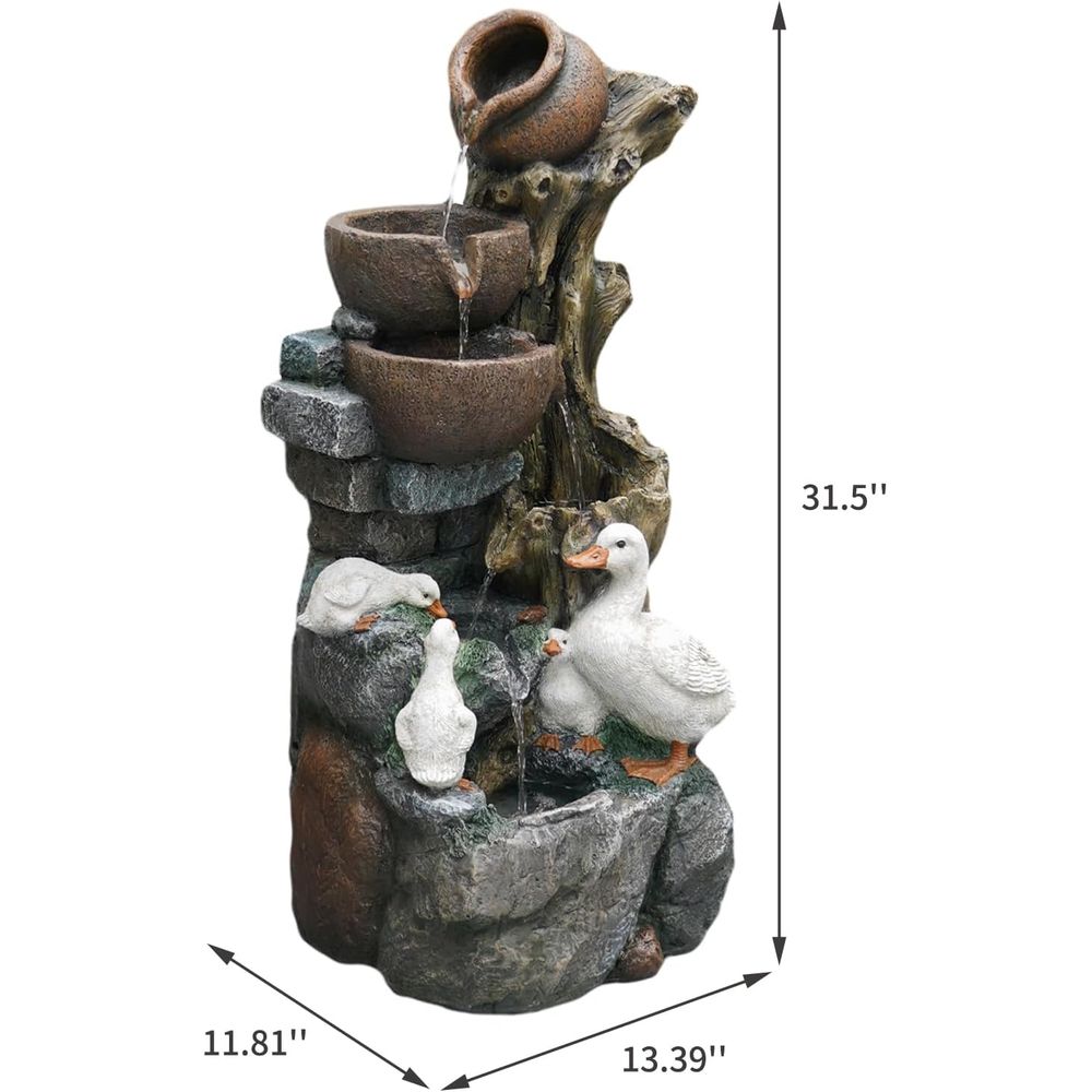 6-Tier Cascading Tree Trunk Fo - Lighting Tree Decor 评论和价格