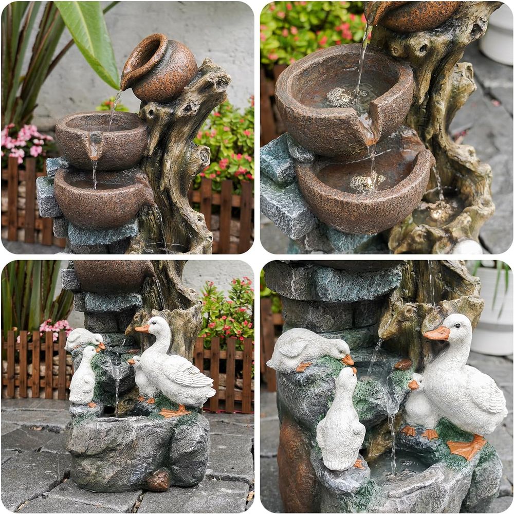 6-Tier Cascading Tree Trunk Fo - Lighting Tree Decor 评论和价格