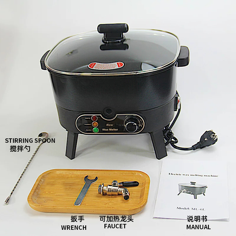 6-Liter Stainless Steel Electr - Wax Melter Electric 评论和价格