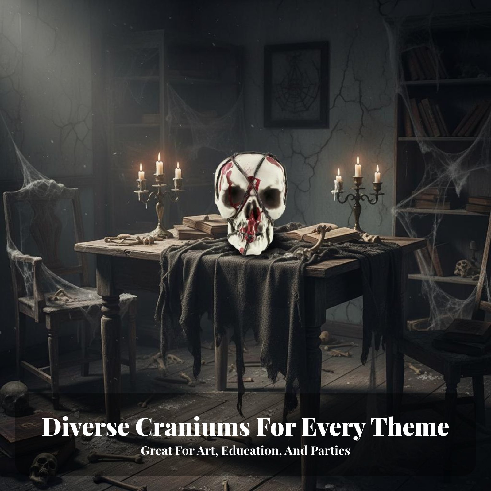 Realistic Skull Model Horror T - Lighting Decor 评论和价格