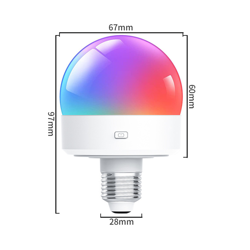 E26/E27 Base RGB Color Indoor  - Decor Lighting Hours 评论和价格