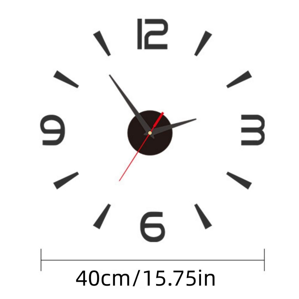 Frameless DIY Wall Clock Acryl - Lighting Home Decor Wall Clocks 评论和价格