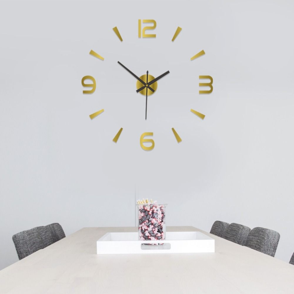 Frameless DIY Wall Clock Acryl - Lighting Home Decor Wall Clocks 评论和价格