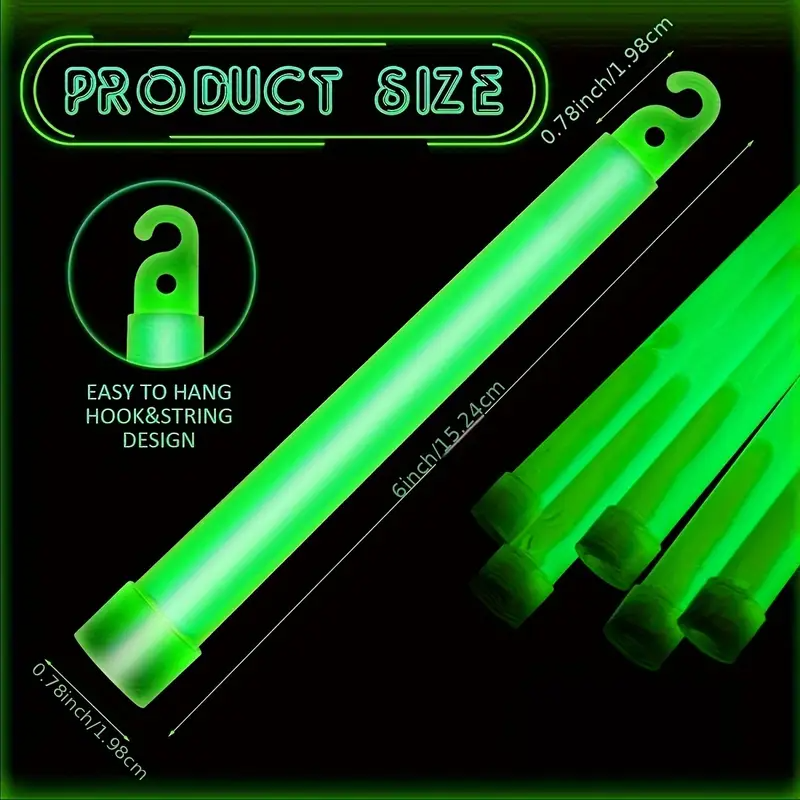 6-Inch Mini Glow Sticks with H - Decor Lighting Hours 评论和价格