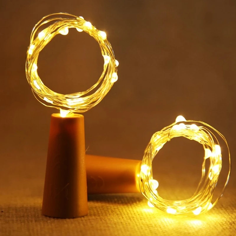5PC/10PC  LED Bar Wine Bottle  - Decor Lighting Cork 评论和价格