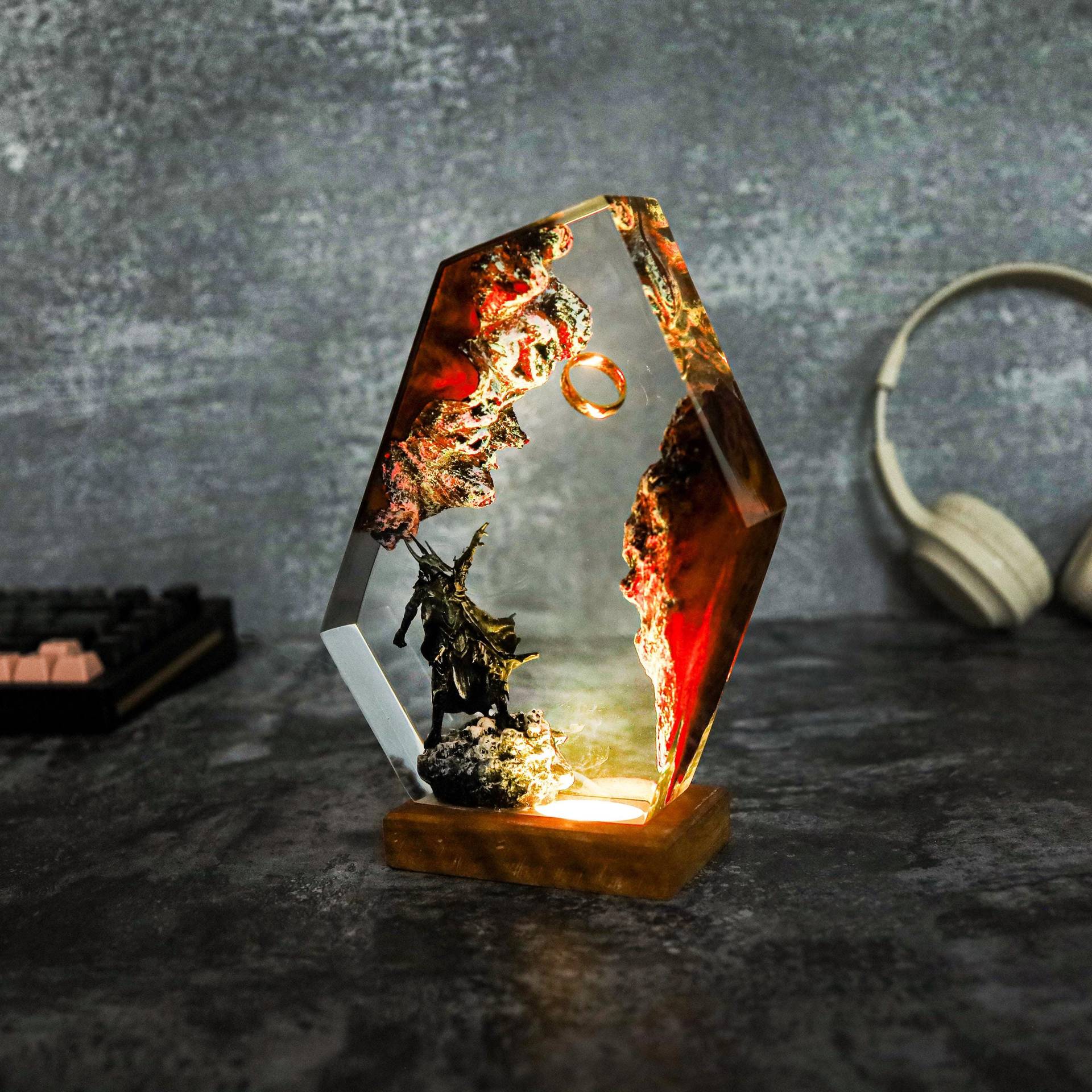 Movie Scence Figure Table Resi - Lighting Christmas Decor 评论和价格