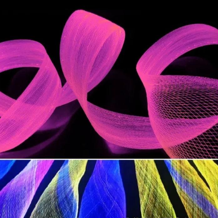 Plastic optical fiber, woven l - Lighting Tree Decor 评论和价格