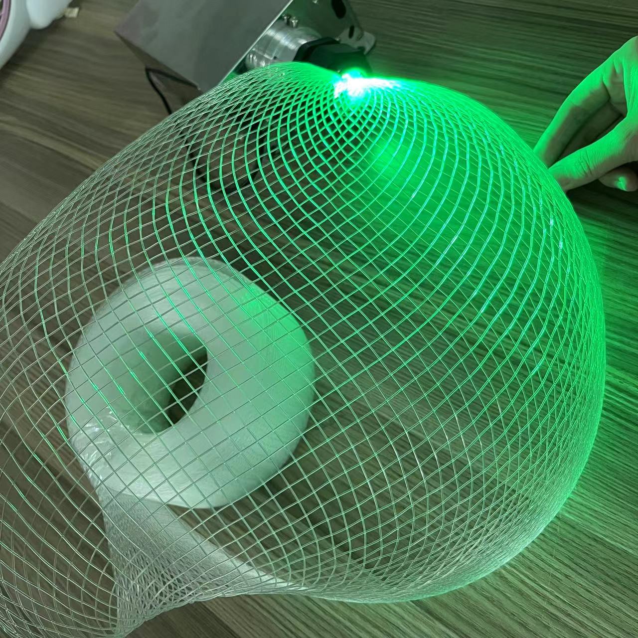 Plastic optical fiber, woven l - Lighting Tree Decor 评论和价格