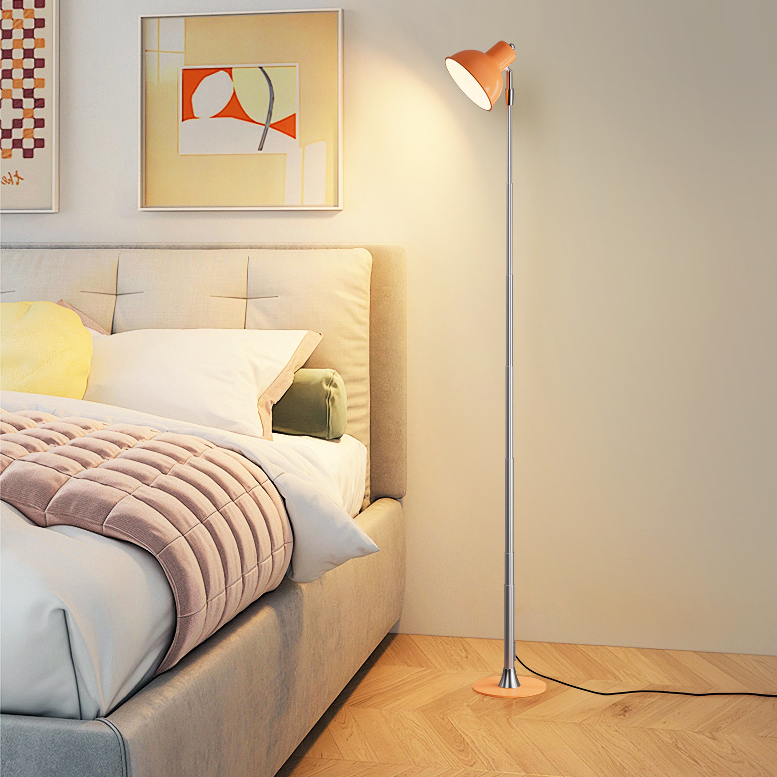 MARPOU Floor Lamp Adjustable w - Floor Lamp Tripod 评论和价格