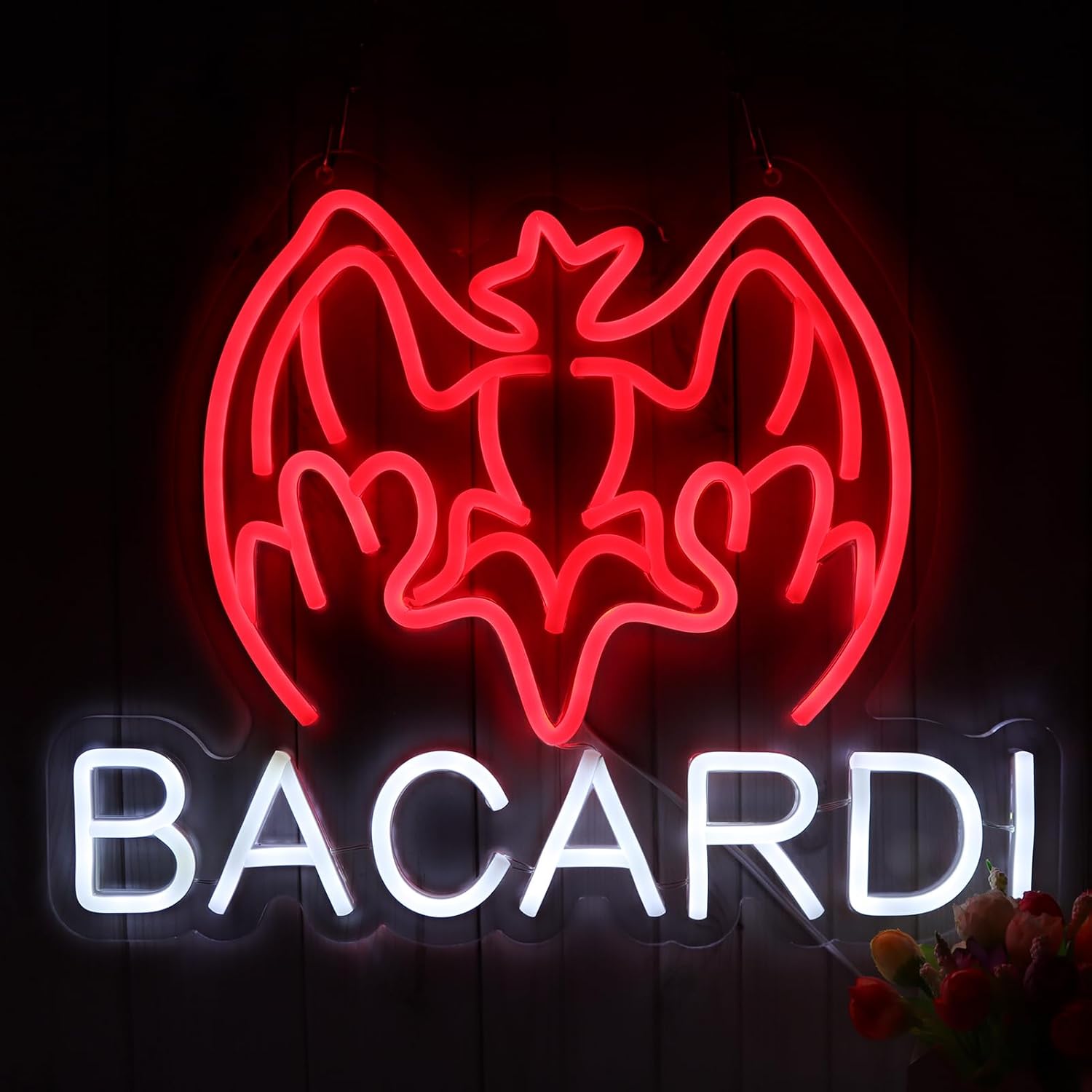 USB Dimmable Bacardi Bat Logo  - Home Decor Lighting Brands 评论和价格